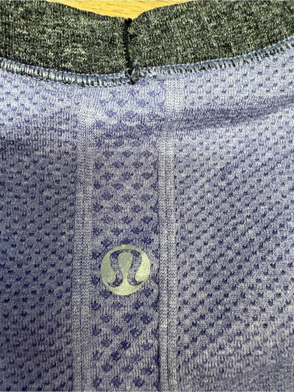 lululemon athletica Lavender Short Sleeve Performance Tee